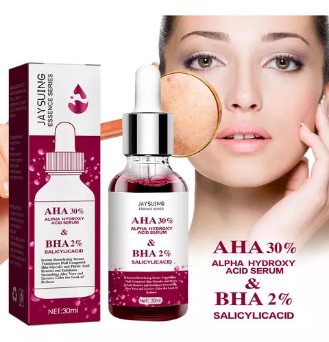 Sérum Anti-Acné AHA+BHA — Piel Clara en 7 Días