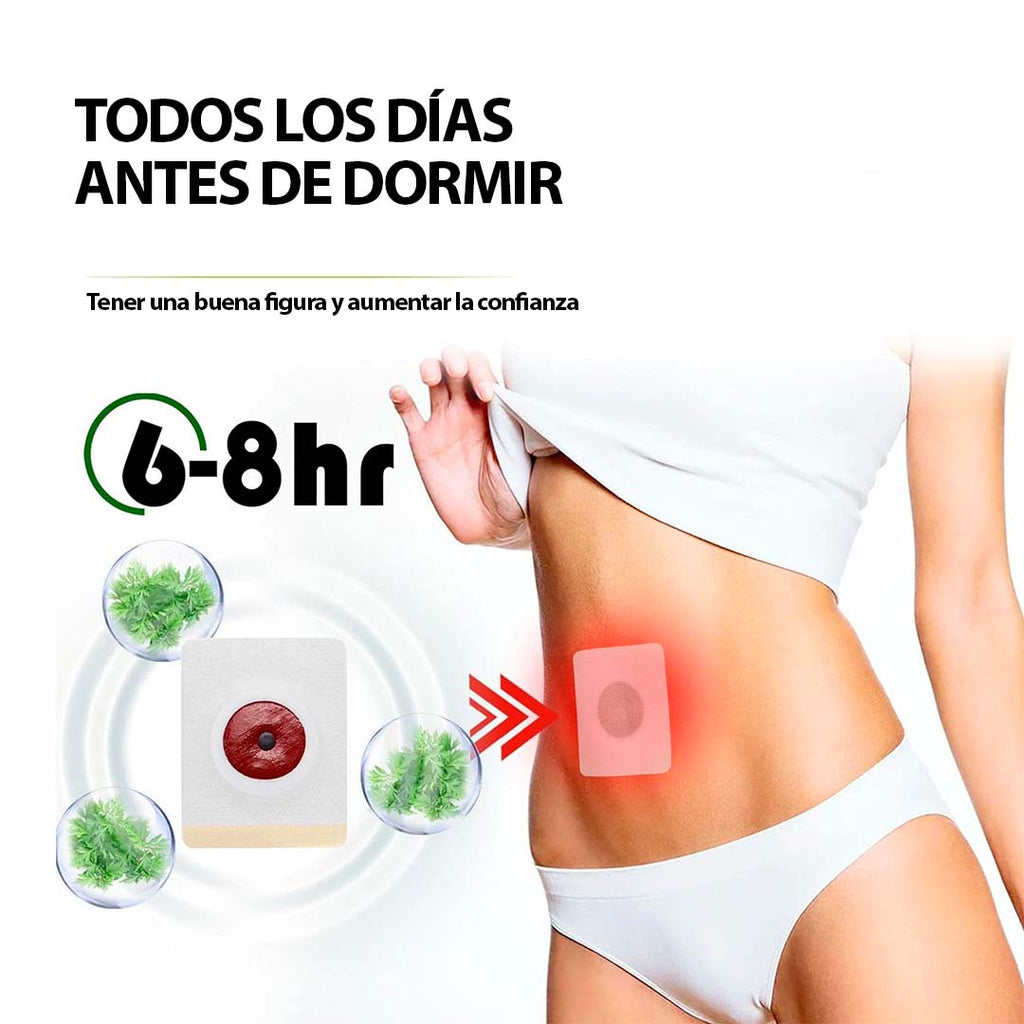 Slimming Patch Adelgazante X10 — 10 Días para Sentirte Más Ligera 🌿