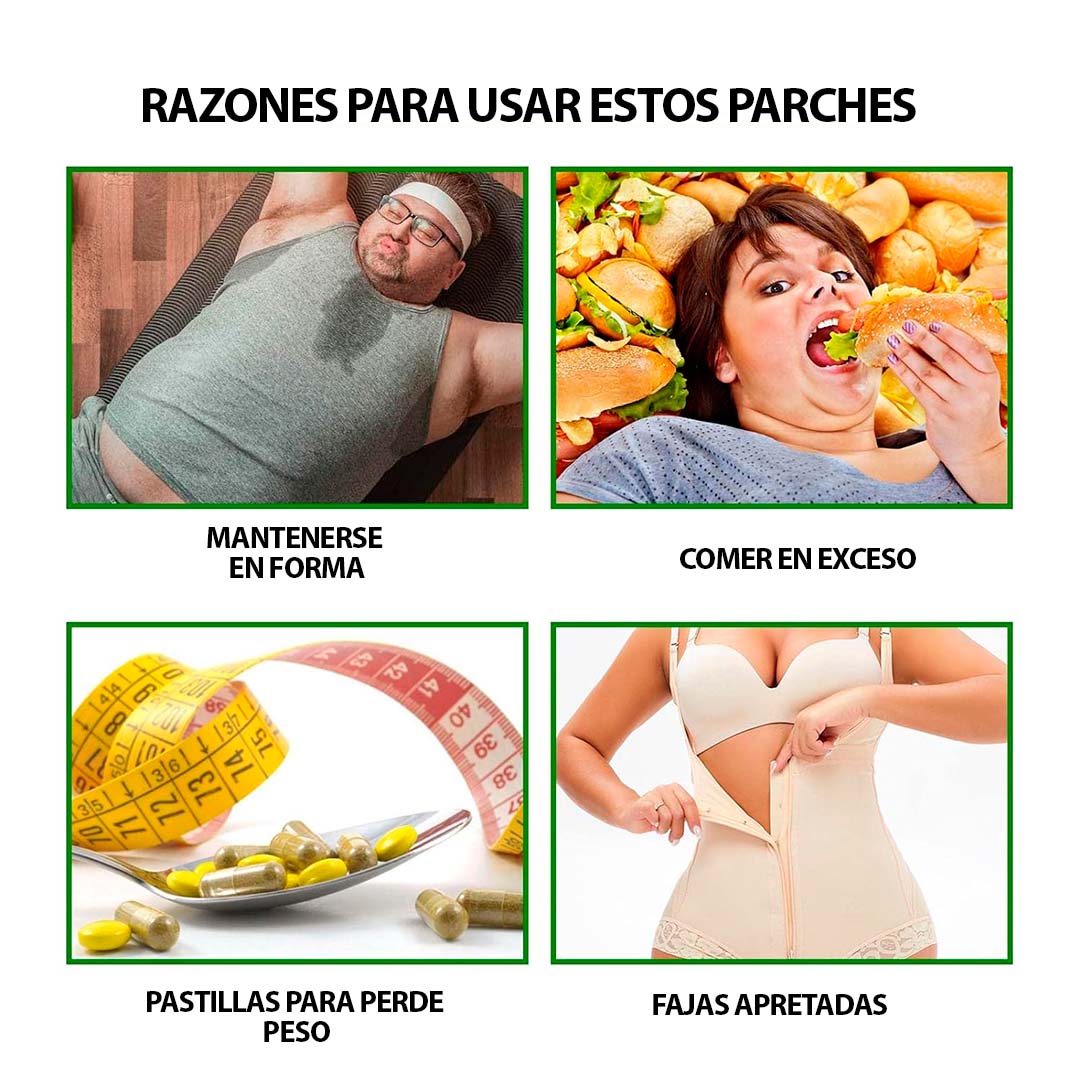 Slimming Patch Adelgazante X10 — 10 Días para Sentirte Más Ligera 🌿
