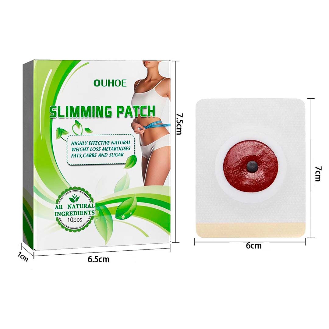 Slimming Patch Adelgazante X10 — 10 Días para Sentirte Más Ligera 🌿