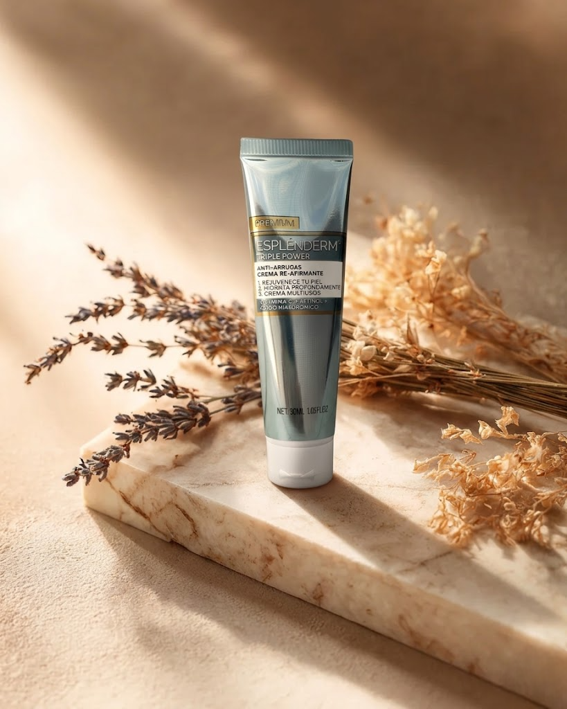 Esplénderm Triple Power — Sérum Vitamina C, Retinol & Hialurónico