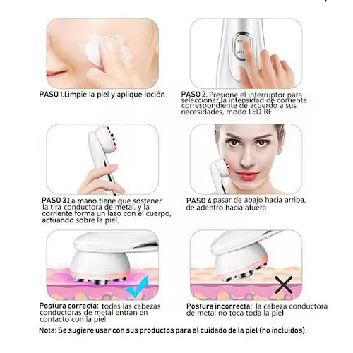 ✨ Dispositivo Fotónico LED — Rejuvenece Tu Piel en 10 Minutos al Día