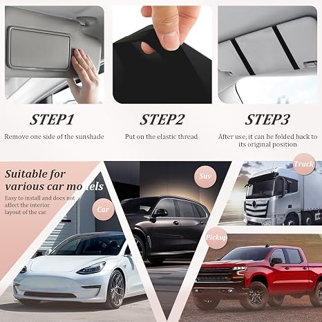 Espejo de Maquillaje LED para Auto — 3 Modos de Luz Táctil