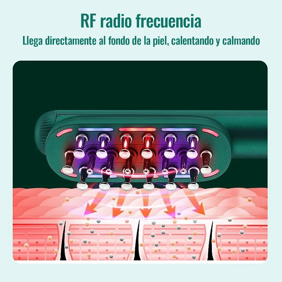 Cepillo con Radio Frecuencia