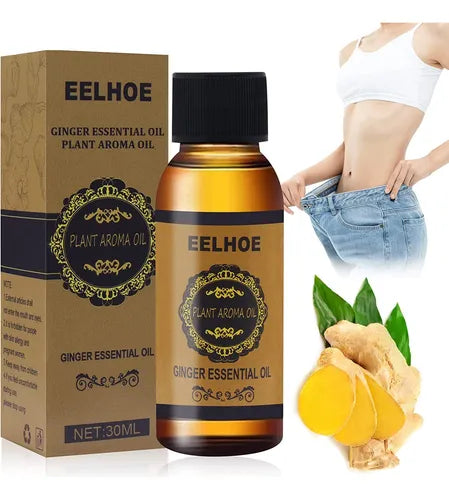 Aceite Esencial de Jengibre — Quemador de Grasa y Reafirmante