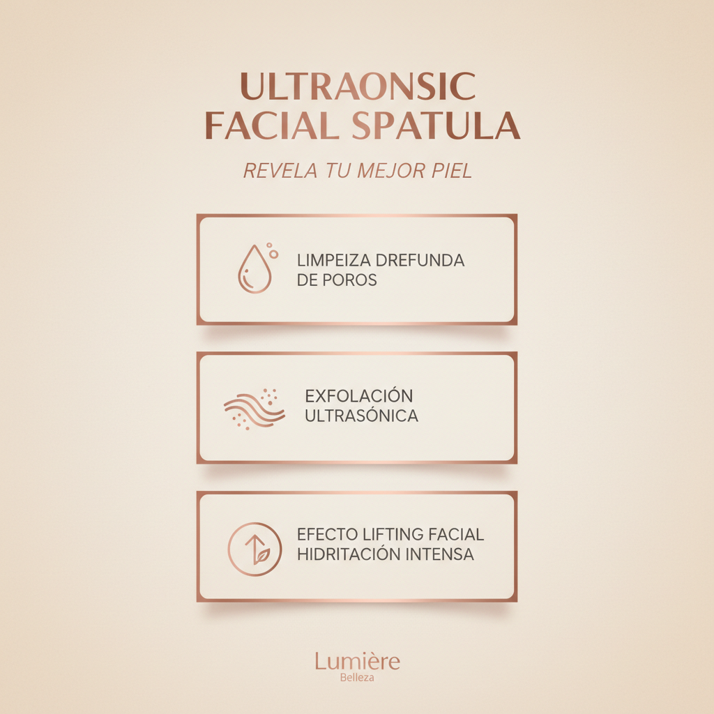 Infografía Pala Facial Ultrasónica